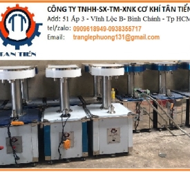 Máy ghép mí lon đồ hộp